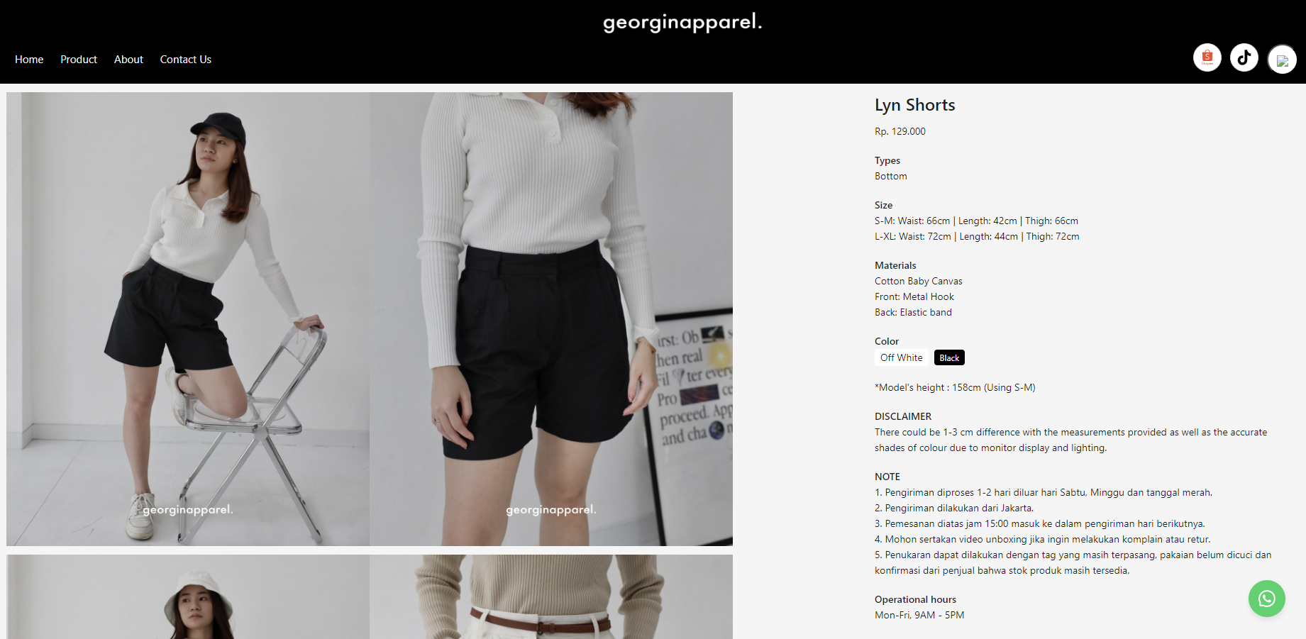 Georgina Apparel